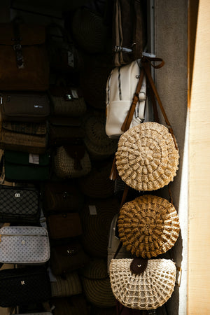 Elevate Sustainable Fashion with an Artisanal Woven Bamboo Tote for Boho Chic Summer